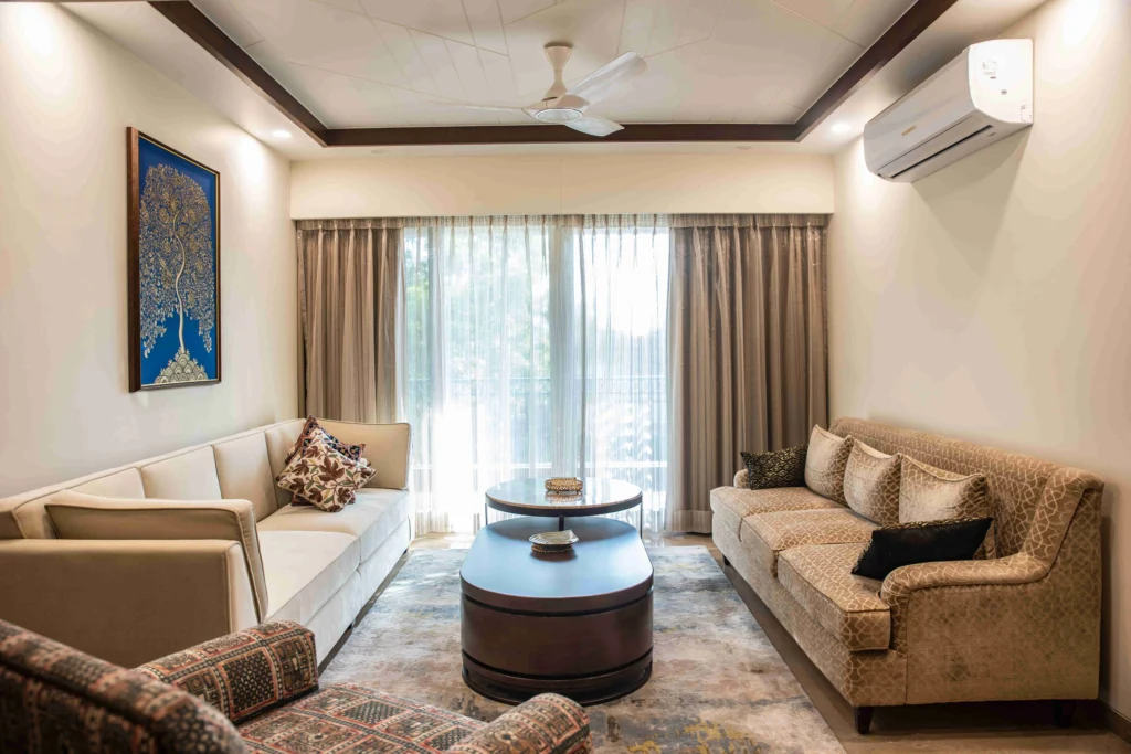 This flat at Gulmohar apartments