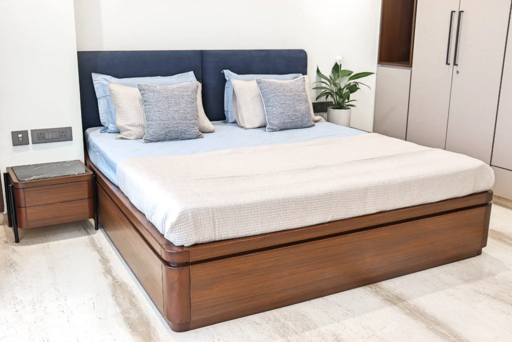 The sofas feature clean lines and a classic silhouette