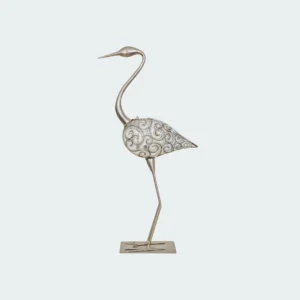 Great Egret Bird Votive Candle Holders