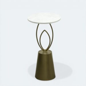 Elegant marble top Side table