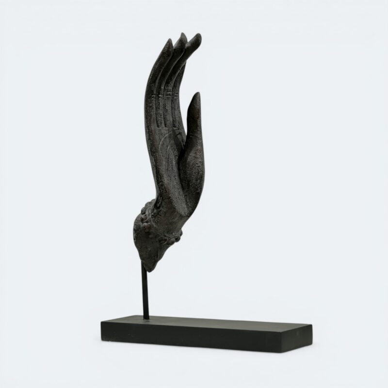 HDTD0082 wooden black hand (1)