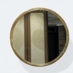 Wood Frame Venetian Brown Mirror