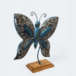 Metal Butterfly Sculpture